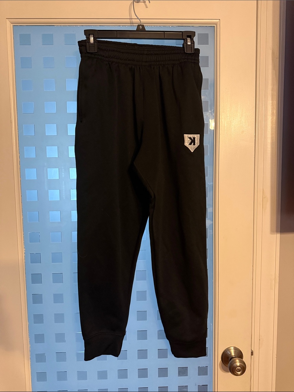 Men’s Pitcher’s Only Black Fleece Jogger Pants - Casual Comfort